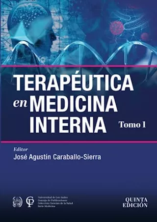 [PDF] DOWNLOAD FREE Terapeutica en medicina interna: Tomo 1 (Spanish Editio