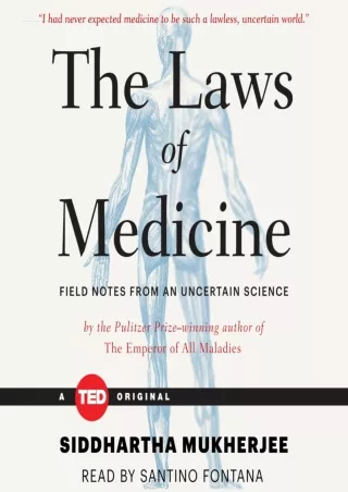 PDF Read Online The Laws of Medicine free