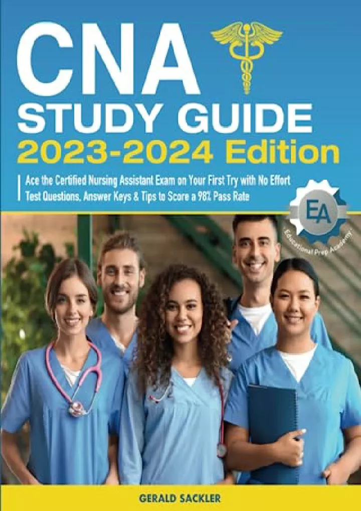 cna study guide 2023 2024 edition