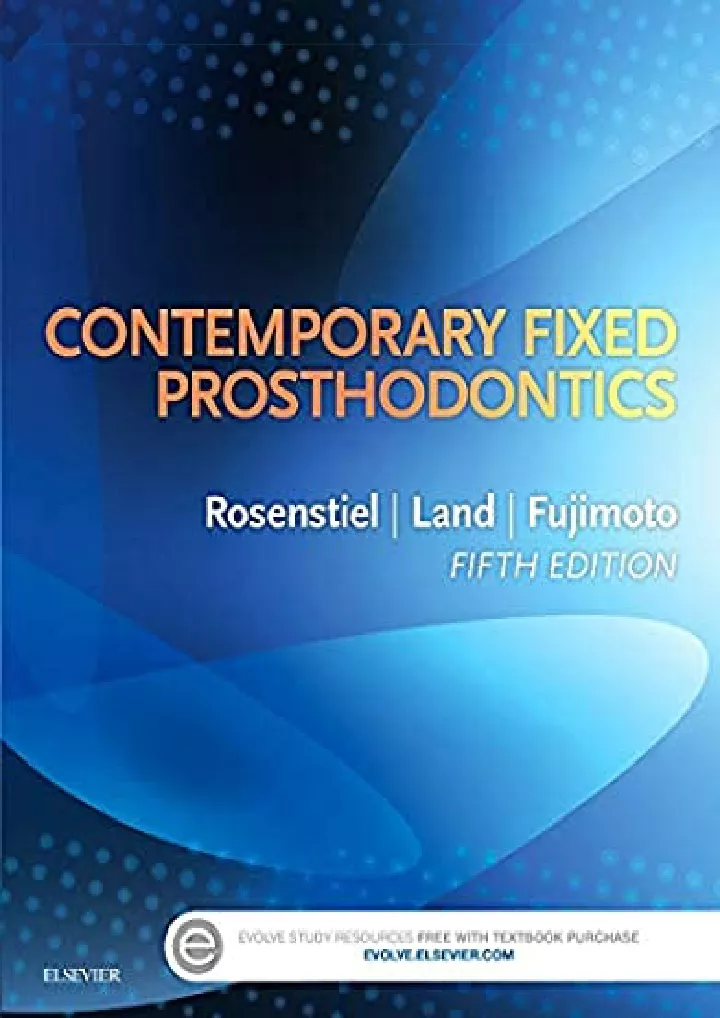contemporary fixed prosthodontics download