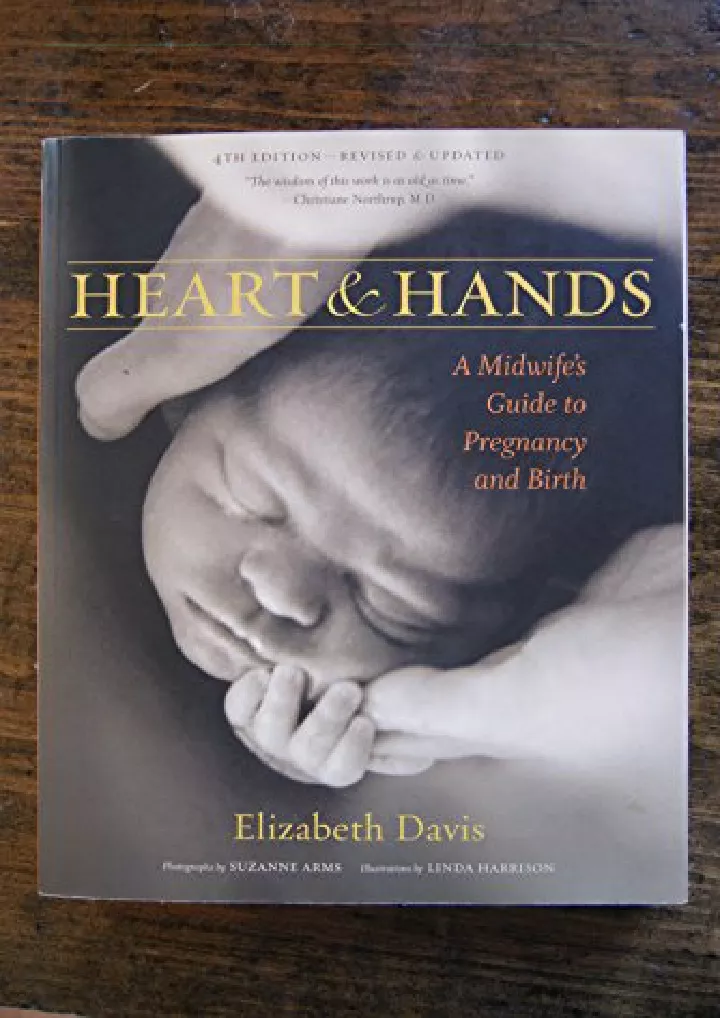 heart and hands a midwife s guide to pregnancy