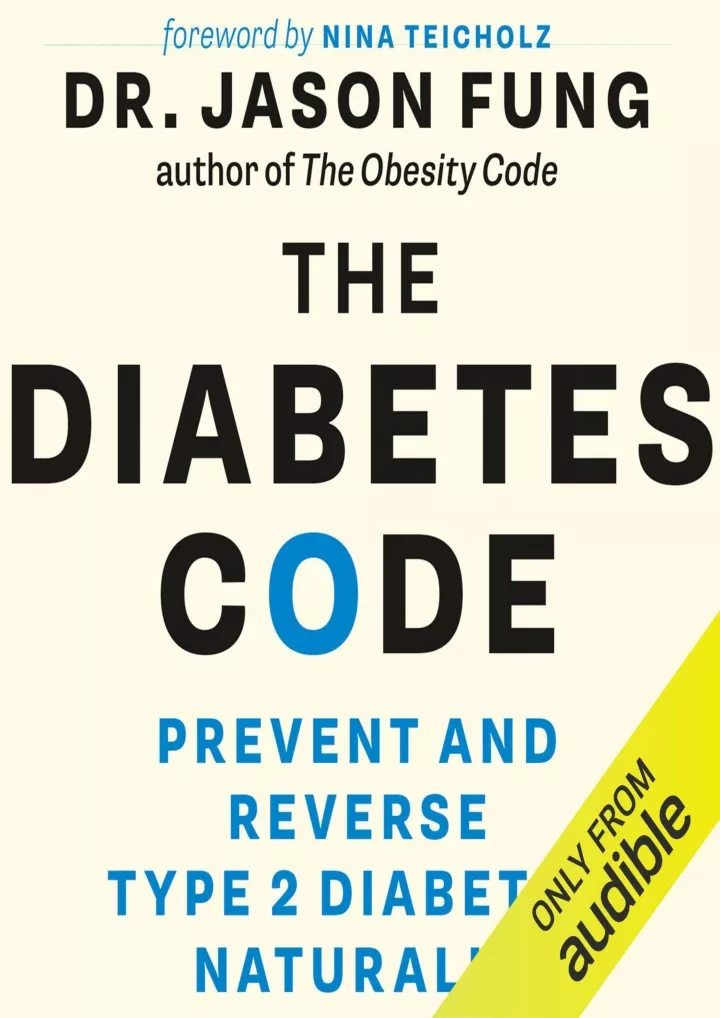 the diabetes code prevent and reverse type
