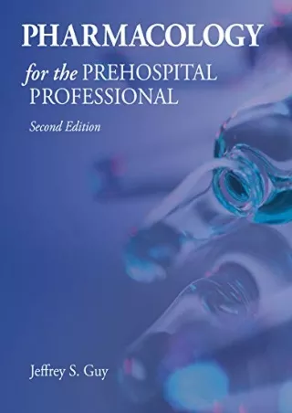 [PDF] READ Free Pharmacology for the Prehospital Professional read