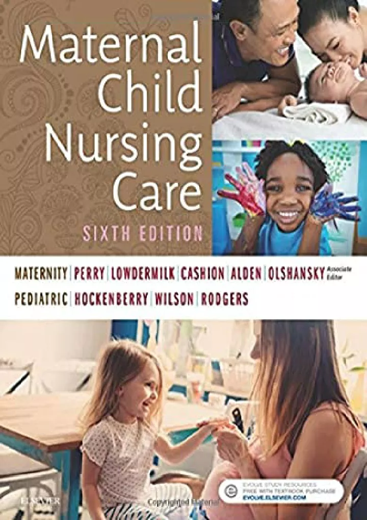 maternal child nursing care download pdf read