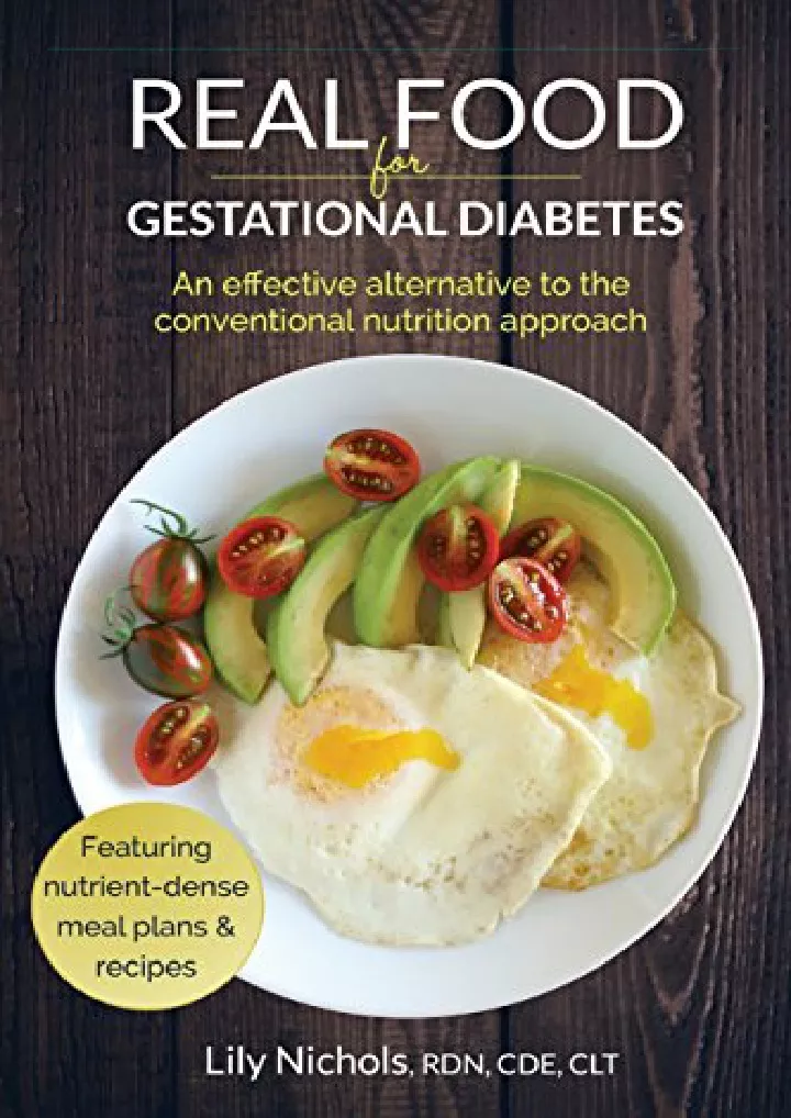 real food for gestational diabetes an effective