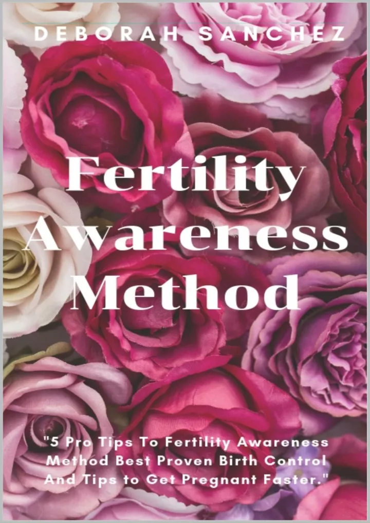 fertility awareness method 5 pro tips