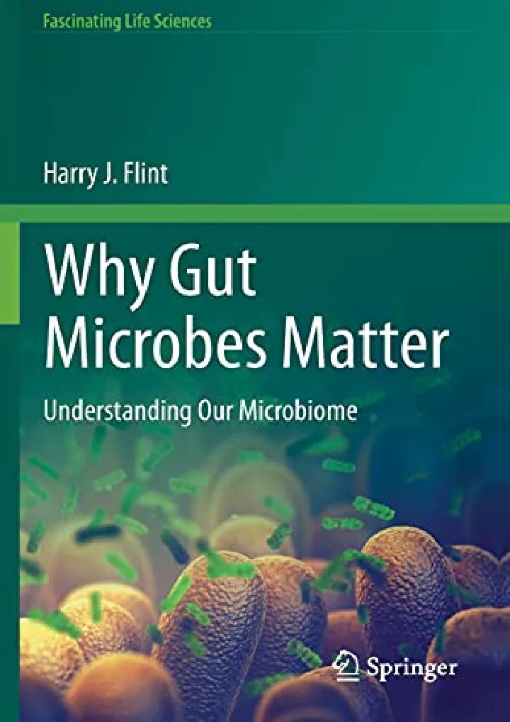 why gut microbes matter understanding