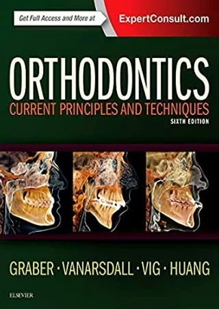 $PDF$/READ/DOWNLOAD Orthodontics: Current Principles and Techniques