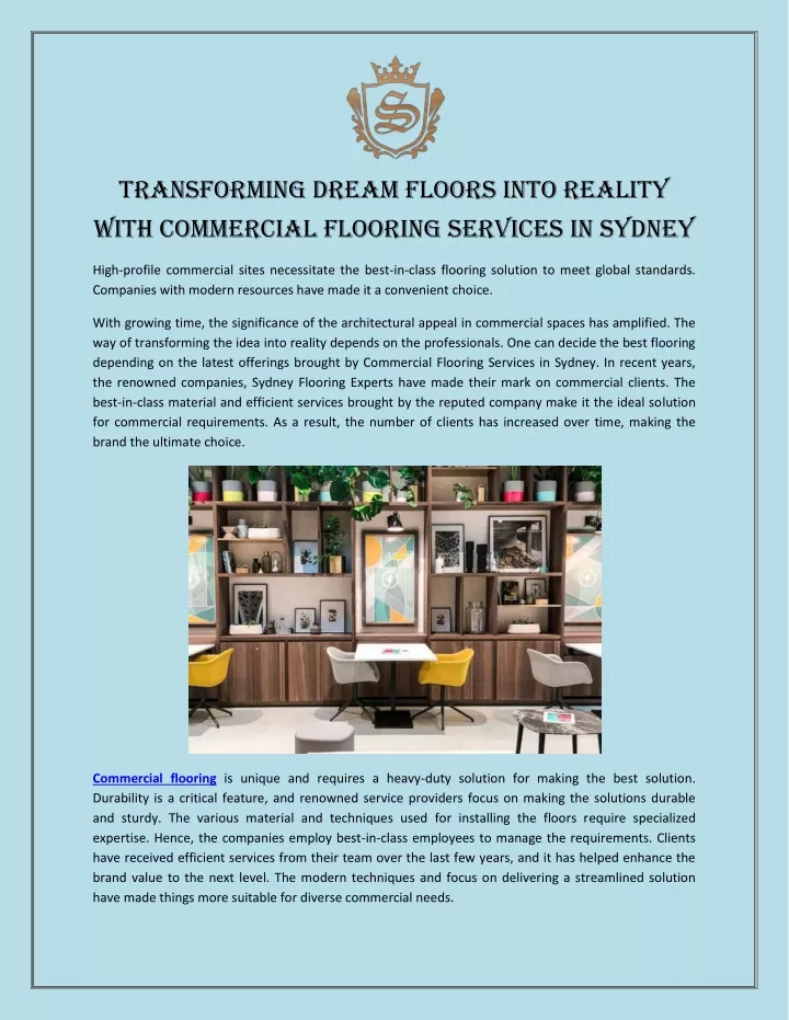 transforming dream floors into reality with