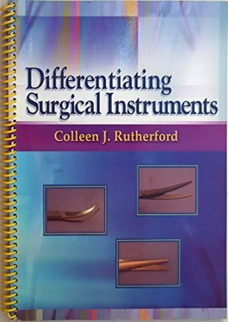 get [PDF] Download Differentiating Surgical Instruments