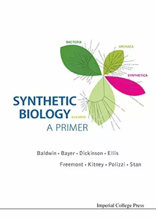 [PDF READ ONLINE] SYNTHETIC BIOLOGY - A PRIMER