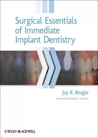 PDF_ Surgical Essentials of Immediate Implant Dentistry
