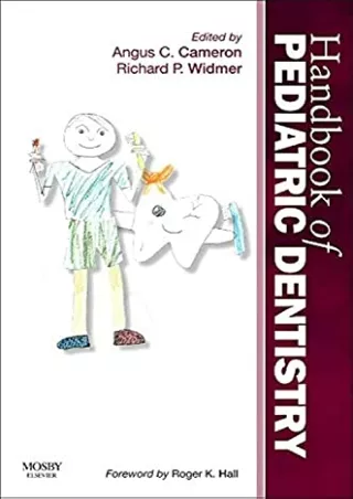 [PDF] DOWNLOAD Handbook of Pediatric Dentistry