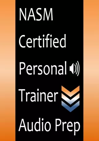 get [PDF] Download NASM Certified Personal Trainer Audio Prep: Chapter-by-Chapter Audio That