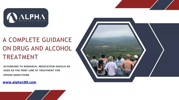 a complete guidance on drug and alcohol treatment