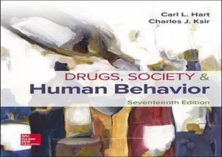 DOWNLOAD PDF Drugs, Society, and Human Behavior