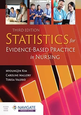 READ [PDF] Statistics for Evidence-Based Practice in Nursing