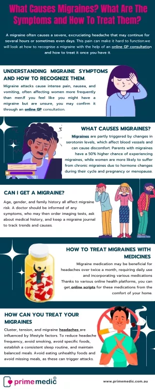 What Causes Migraines? What Are The Symptoms and How To Treat Them?