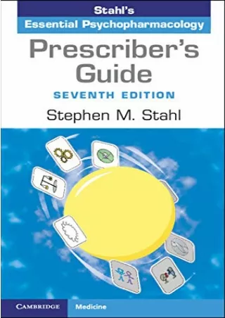 Download Book [PDF] Prescriber's Guide: Stahl's Essential Psychopharmacology