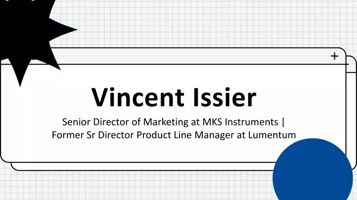 vincent issier senior director of marketing