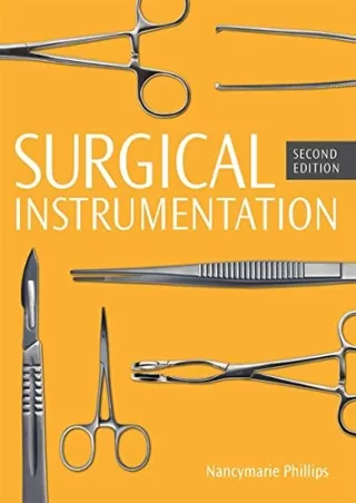 PDF/READ Surgical Instrumentation, Spiral bound Version