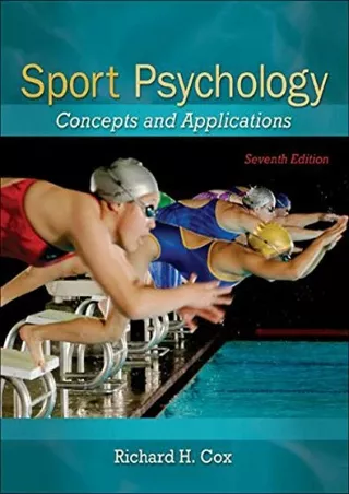 Download Book [PDF] Sport Psychology: Concepts and Applications (B&B Physical Education)