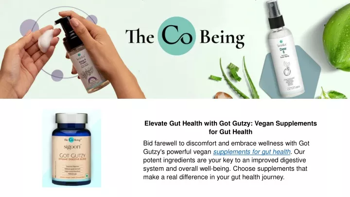 elevate gut health with got gutzy vegan