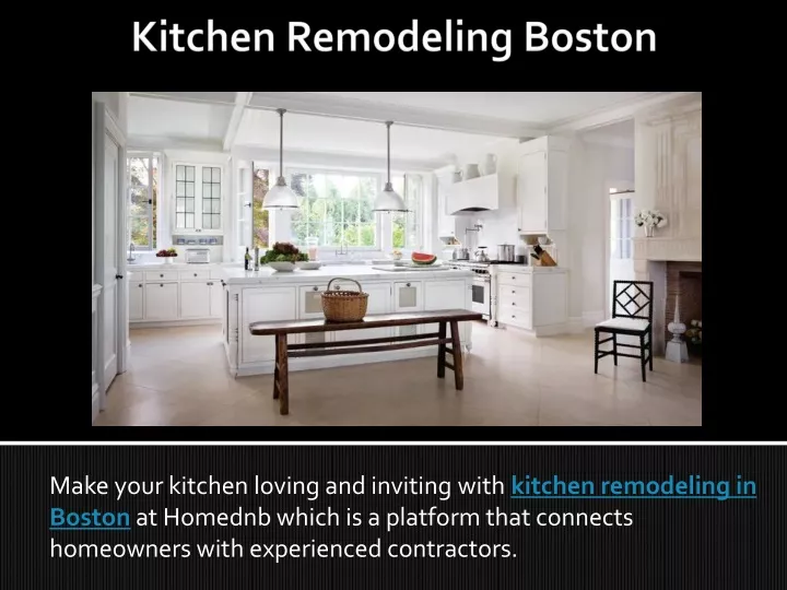 kitchen remodeling boston