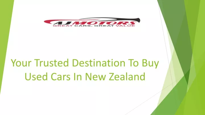 your trusted destination to buy used cars in new zealand