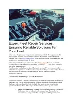 Expert Fleet Repair Services - slide 1