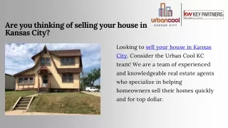 Your Kansas City Home Sale Solution Urban Cool KC Team.