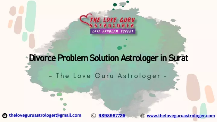 divorce problem solution astrologer in surat