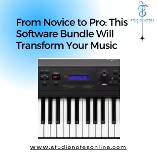 From Novice to Pro: This Software Bundle Will Transform Your Music