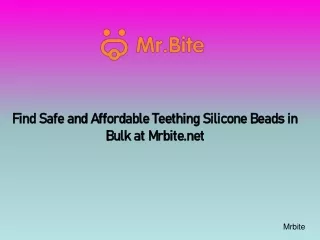 Find Safe and Affordable Teething Silicone Beads in Bulk at Mrbite.net