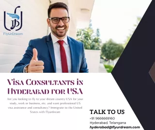 Visa Consultants in Hyderabad for USA
