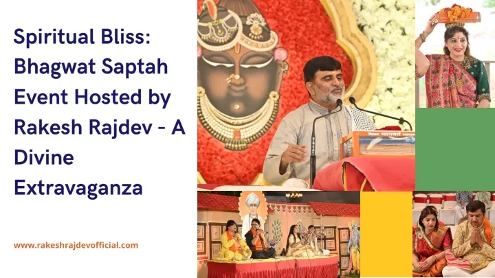 spiritual bliss bhagwat saptah event hosted