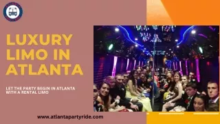 Limos Atlanta Party Rentals
