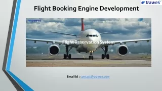 flight booking engine development