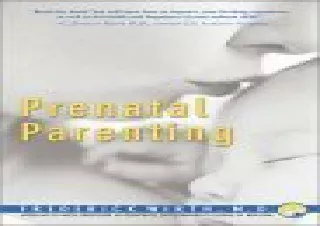 EPUB DOWNLOAD Prenatal Parenting: The Complete Psychological and Spiritual Guide