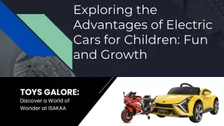 Exploring the Advantages of Electric Cars for Children: Fun and Growth