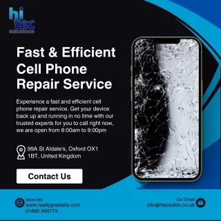 fast efficient cell phone repair service