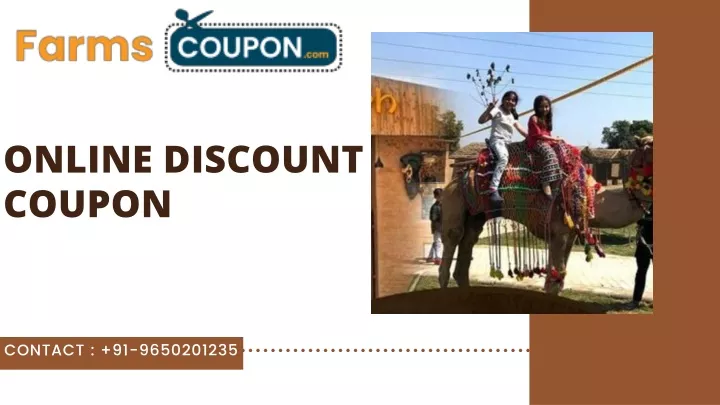 online discount coupon