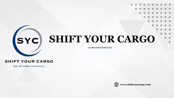 shift your cargo