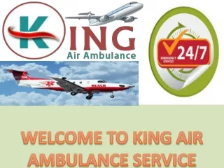 Properly Well Equipped Air Ambulance in Mysore and Madurai by King Air