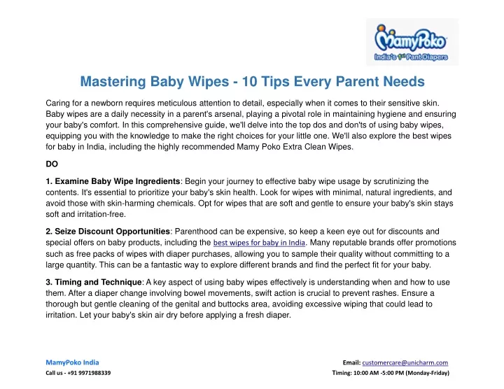 mastering baby wipes 10 tips every parent needs