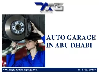 AUTO GARAGE IN ABU DHABI pdf