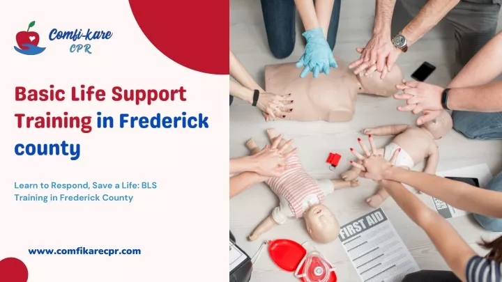 basic life support training in frederick county