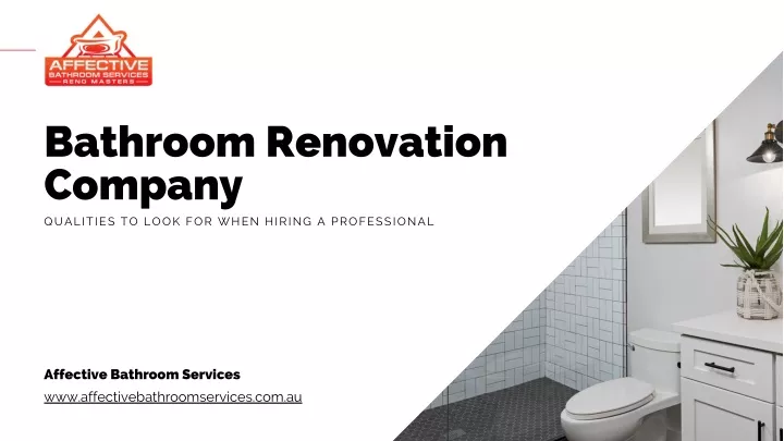 bathroom renovation company qualities to look