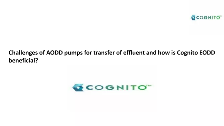 challenges of aodd pumps for transfer of effluent