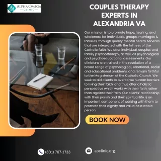 Couples Therapy Experts in Alexandria VA